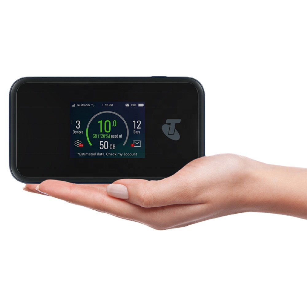 Original ZTE MU5001 WiFi Pro Hotspot Frequency LTE FDD Sub 6GHz 4G WiFi 6 LAN Port CAT20 4500mAH Battery ZTE 5G WIFI Router